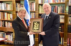Presidente de Israel reitera importancia que concede su país a nexos con Vietnam
