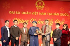 Celebra comunidad vietnamita en Corea del Sur actividad en saludo a Tet 