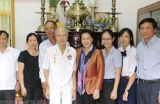 Presidenta parlamentaria de Vietnam visita ciudad sureña de Can Tho con motivo del Tet