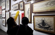 Exposición en Hanoi resalta valores de materiales tradicionales