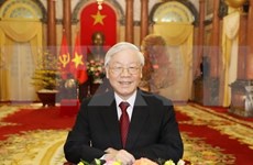 Mensajes de felicitación del Presidente vietnamita en Año del Cerdo