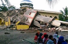 Ocurre sismo de 5,7 grados en escala de Ritcher en Indonesia 