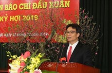 Efectúan primera reunión de la prensa vietnamita en ocasión de Nuevo Año Lunar