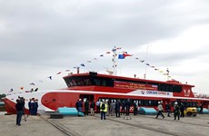 Inauguran  en Vietnam línea de transporte marítimo de alta velocidad entre Vung Tau y la isla de Con Dao