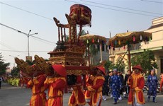Celebran en provincia vietnamita ceremonia tradicional en honor a la ballena