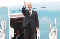 Máximo dirigente político de Vietnam visitará Laos y Camboya 