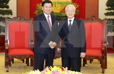 Fortalecerá visita a Laos de máximo dirigente de Vietnam relaciones bilaterales