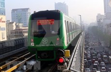 Proponen en Vietnam tarifa subsidiada para boletos de nuevo tren elevado de Hanoi