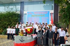 Homenajean a combatientes vietnamitas caídos en la isla de Gac Ma