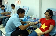 Amplían en Vietnam  duración de campaña de donaciones de sangre Recorrido Rojo 2019 