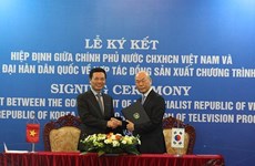 Vietnam y Corea del Sur coproducirán programas de televisión
