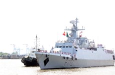 Realiza buque de la Armada de Bangladesh visita amistosa a Ciudad Ho Chi Minh