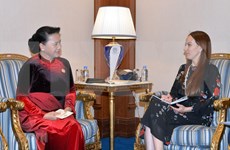 Presidenta del Parlamento de Vietnam se reúne con titular de la UIP 