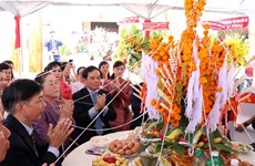 Felicitan dirigentes de Ciudad Ho Chi Minh a Laos por festival Bunpimay  