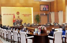 Inauguran reunión 33 del Comité Permanente del Parlamento de Vietnam