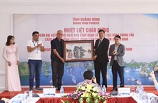 Autoridades de provincia vietnamita de Quang Ninh reciben a delegados a la 44 Reunión de OANA