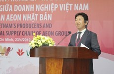 Promueven exportaciones vietnamitas a mercado japonés a través del grupo AEON