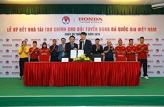 Honda Vietnam patrocinará equipos nacionales de fútbol