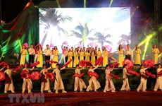 Efectúan en Vietnam programa artístico en conmemoración de efemérides nacionales 