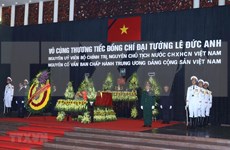 Rinden en Vietnam homenaje póstumo al expresidente Le Duc Anh