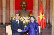 Llama vicepresidenta de Vietnam a fortalecer nexos judiciales con Corea del Norte 