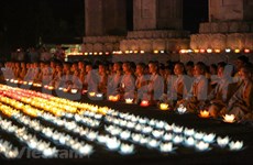 Efectúan en Vietnam oración por la paz mundial en ocasión del Día de Vesak 