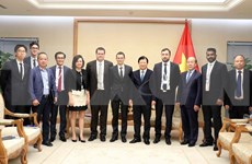 Viceprimer ministro vietnamita recibe a empresas francesas