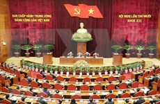 Inauguran el décimo pleno del Comité Central del Partido Comunista de Vietnam