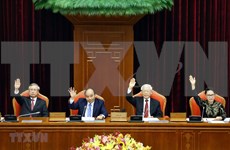 Clausuran décimo pleno del Comité Central del Partido Comunista de Vietnam