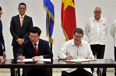 Fortalecen Vietnam y Cuba las relaciones bilaterales