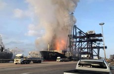 Más de 20 personas heridas en una explosión de carguero en Tailandia