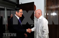 Realiza delegación partidista de Vietnam visita a Cuba 