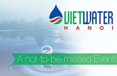 Celebrarán en Hanoi Exposición internacional de abastecimiento de agua Vietwater-2019
