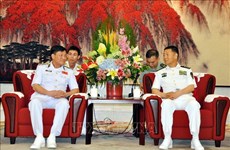 Visita China una delegación de alto nivel de la Armada de Vietnam 
