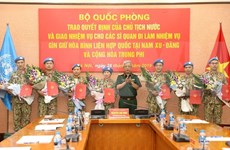 Enviará Vietnam otros siete combatientes a misiones de paz en África