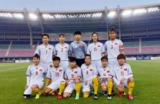 Ocupa selección femenina de fútbol de Vietnam primera posición en el Sudeste Asiático