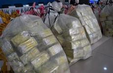 Decomisan en Tailandia una tonelada de metanfetamina 
