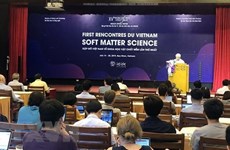 Efectúan por primera vez en Vietnam conferencia sobre materia blanda