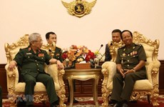 Vietnam y Camboya profundizan cooperación militar