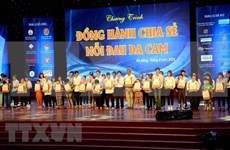 Desarrollan en ciudad vietnamita actividad a favor de víctimas del Agente Naranja