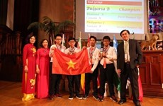 Vietnam entre los cinco mejores en Competencia Internacional de Matemáticas 2019