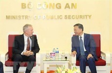 Recibe ministro de Seguridad Pública de Vietnam a representante de Google