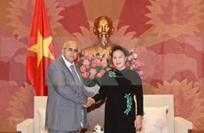 Ratifica presidenta del Parlamento de Vietnam solidaridad con Cuba 