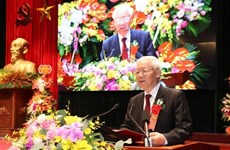Máximo dirigente de Vietnam pide a la Academia Política elaborar estrategia del desarrollo