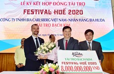 Carsberg Vietnam se convierte en patrocinador platino del Festival Hue 2020