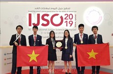 Logra Vietnam buenos resultados  en Olimpiada Juvenil Internacional de Ciencias 2019