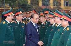 Resalta premier de Vietnam heroica tradición de Cuerpo de Blindados y Tanques 