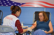 Embajada estadounidense promueve donación de sangre en Vietnam