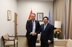 Ucrania y Vietnam por impulsar cooperación bilateral en marco de la ONU