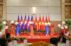 Asiste premier camboyana a programa en saludo del Tet de comunidad vietnamita en Phnom Penh